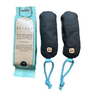 Bamboo Charcoal Shoe Deodorizer Air Purifying Bag Natural Odor Eliminator 1 Size